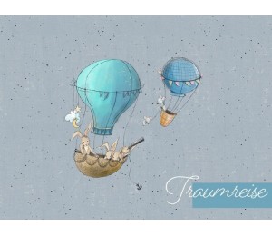 Bio Jersey Lillestoff - Traumreise Panele